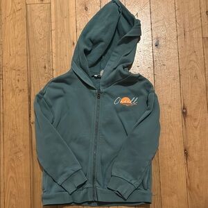 Girls O’neill zip up hoodie size XS